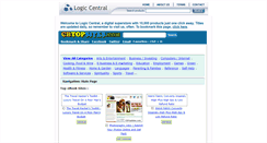 Desktop Screenshot of logiccentral.com