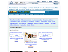 Tablet Screenshot of logiccentral.com